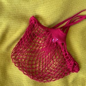 Red Market Bag Never Used